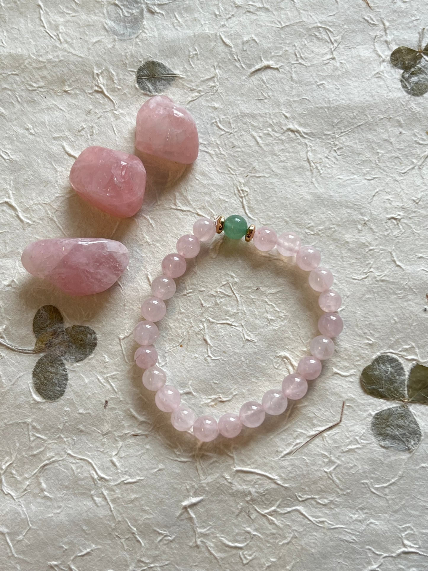 Rose Quartz Couples Bracelet 💕