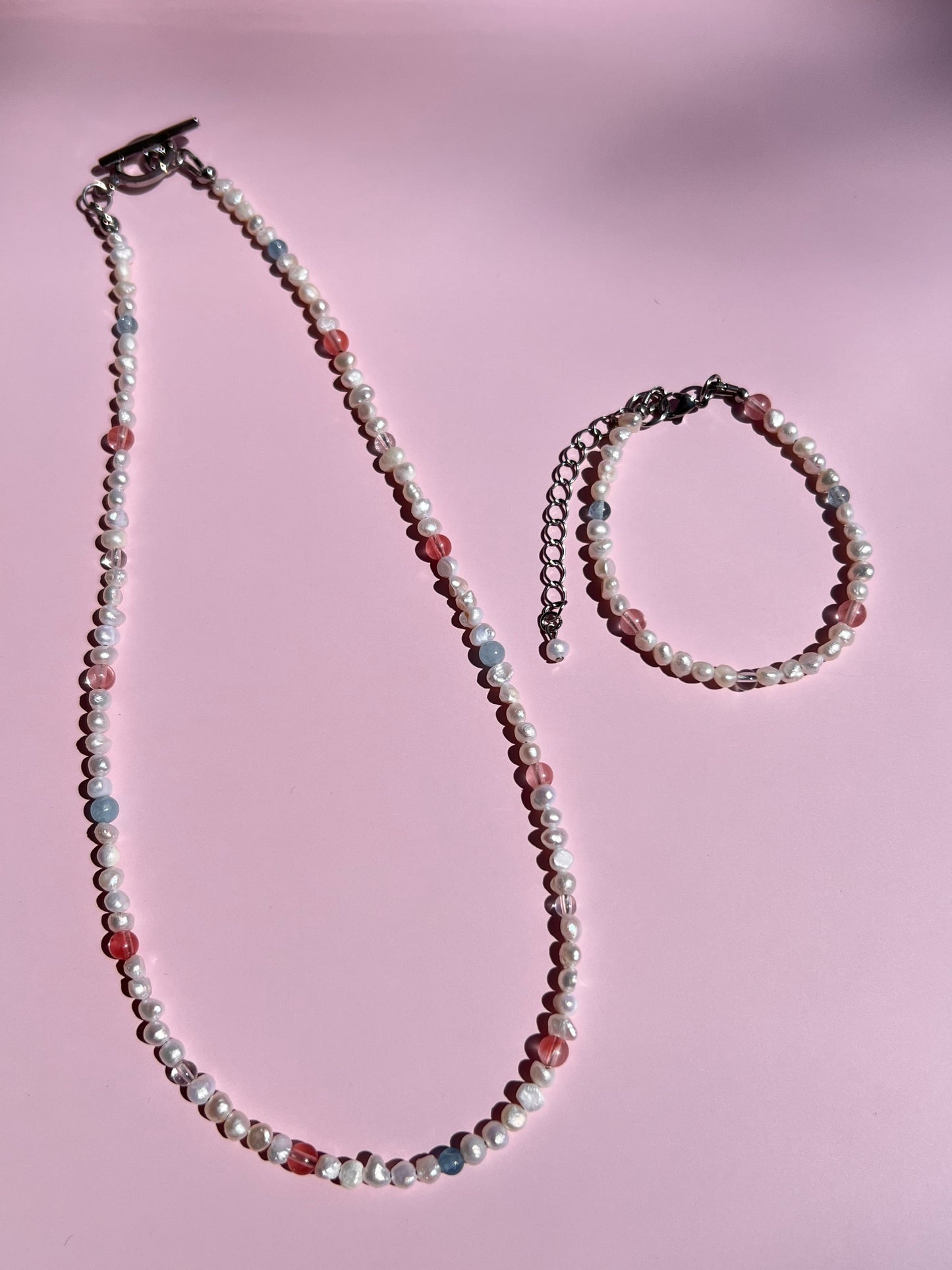 Trans Oceans Pride Necklace 🫧