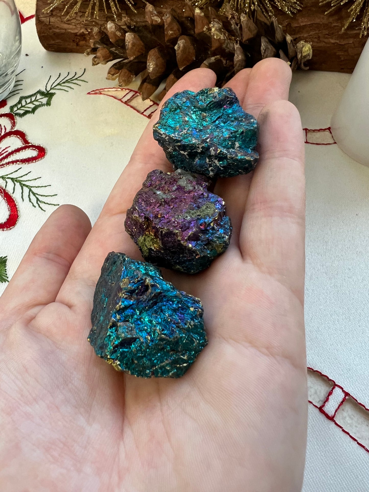 Chalcopyrite brute (taille moyenne)