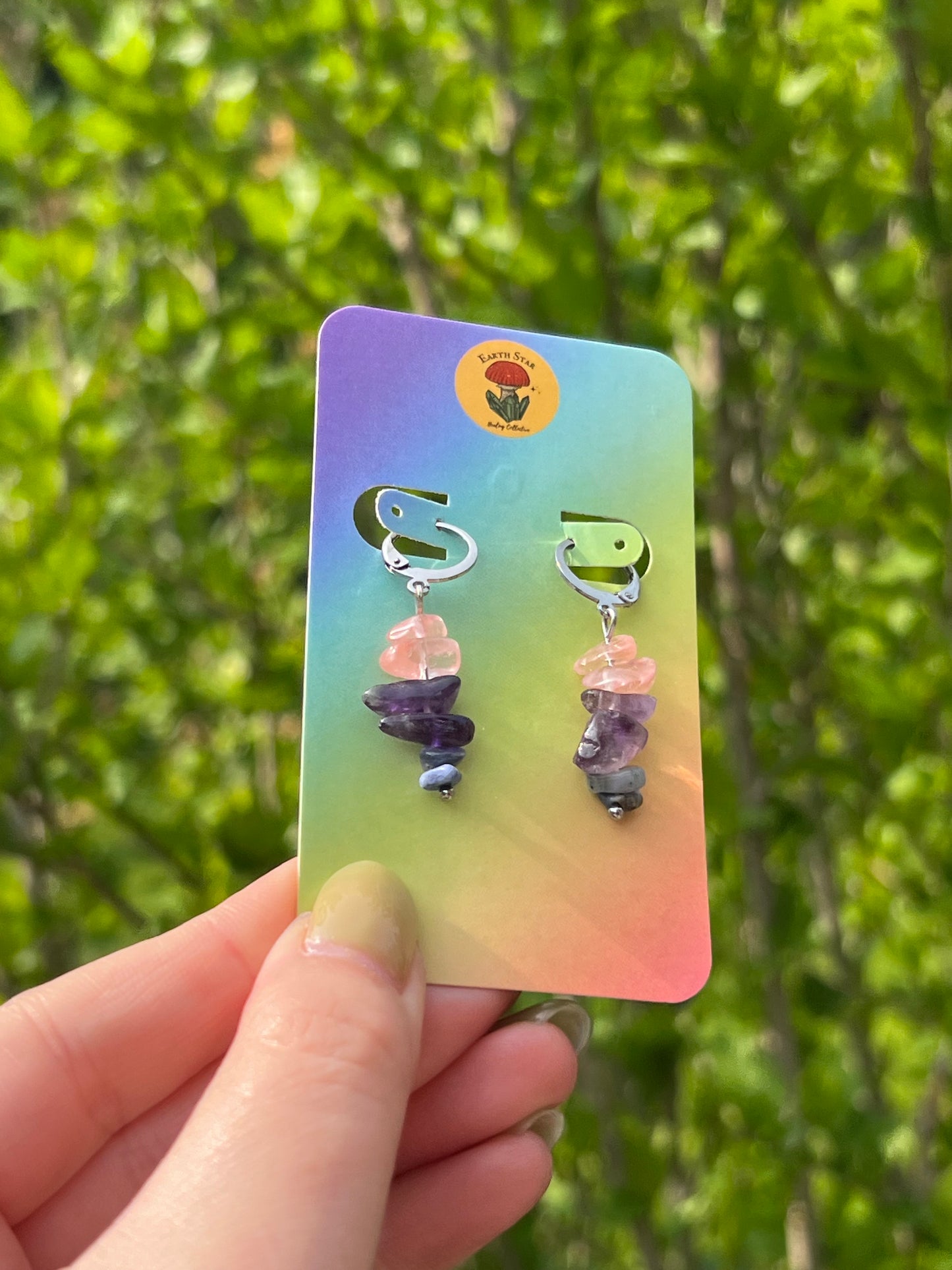 Bisexual Pride Flag Earrings