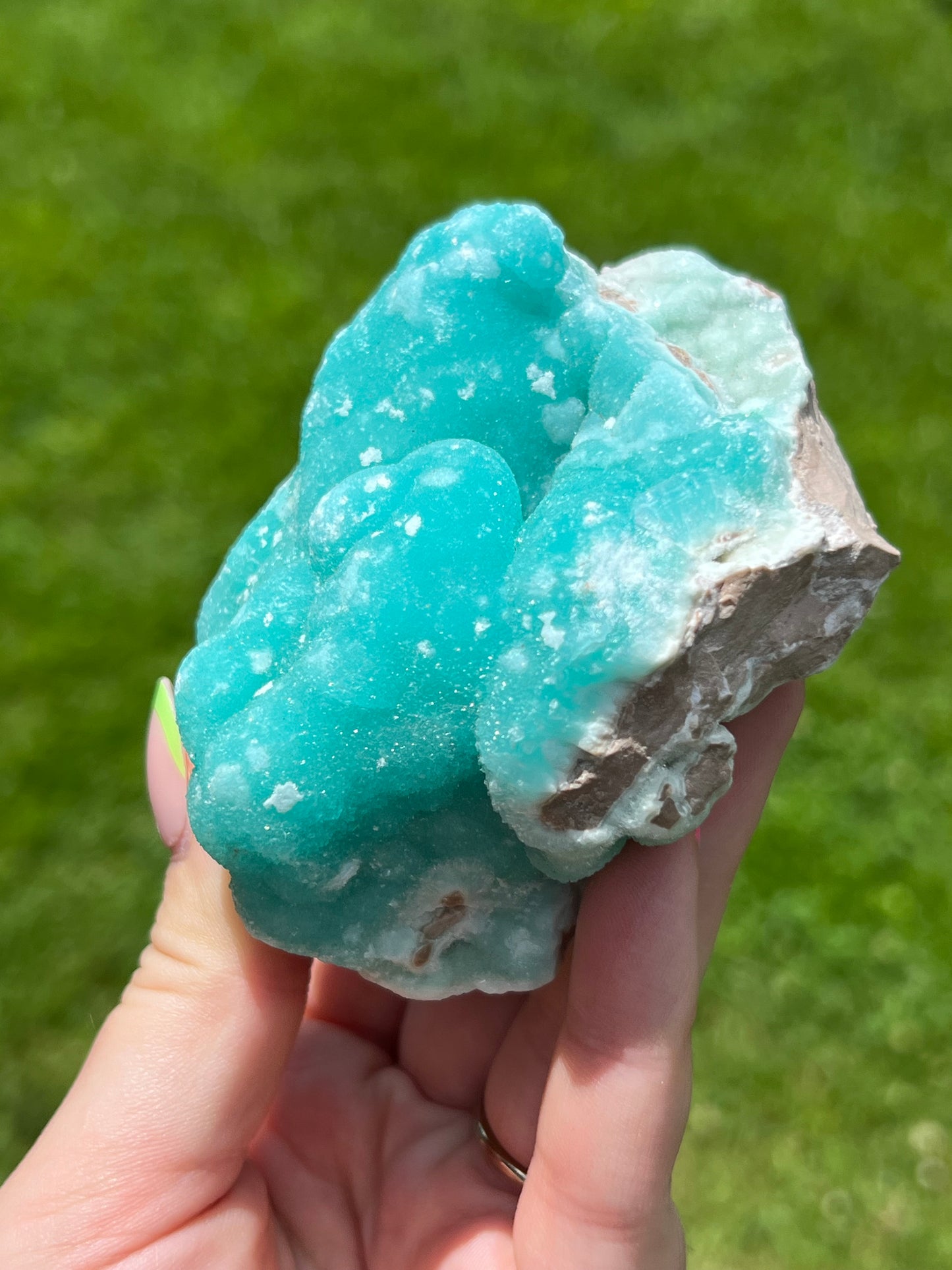 Sugary Blue Aragonite 🩵✨