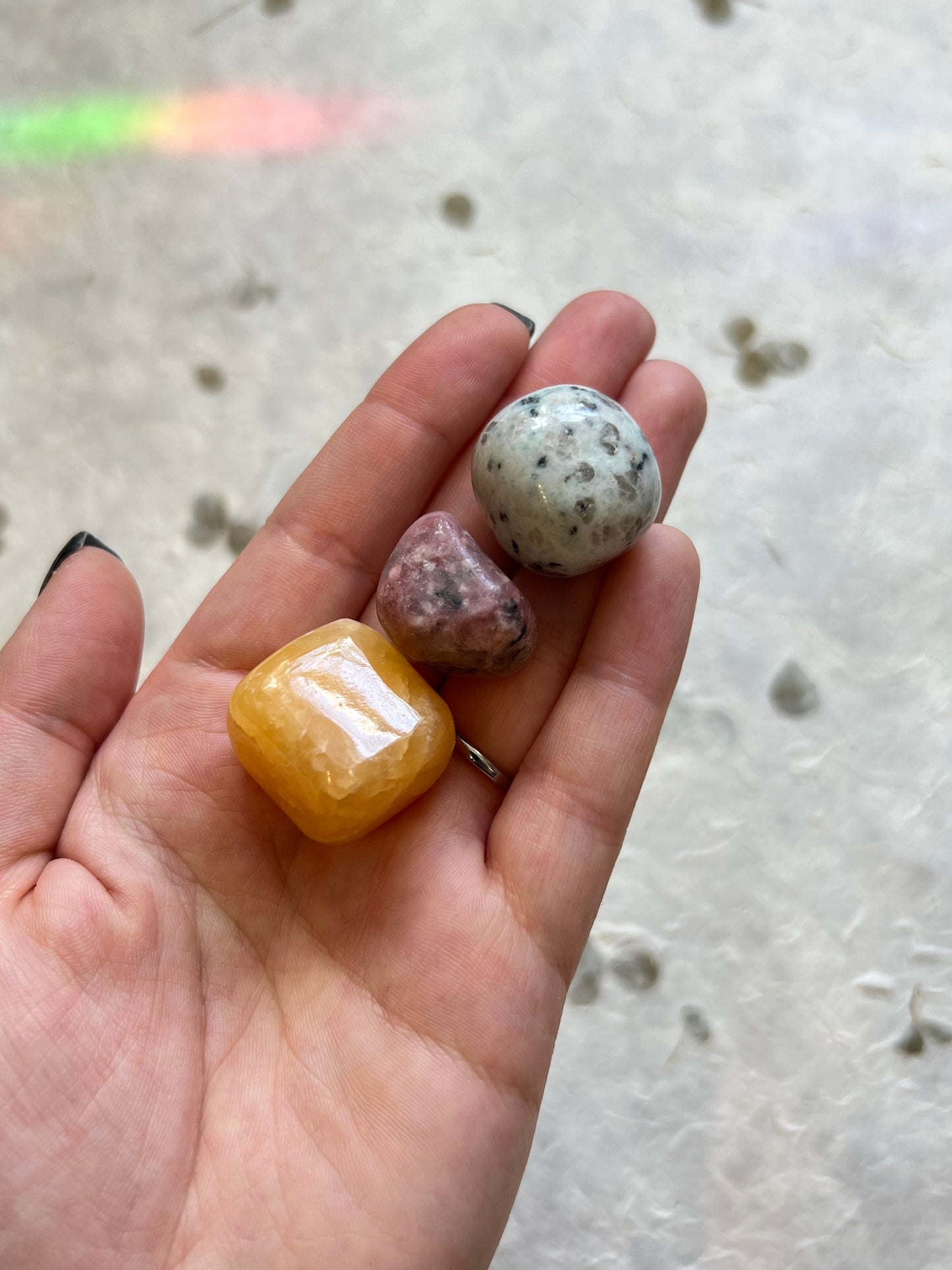 Leo Crystal Tumble Set