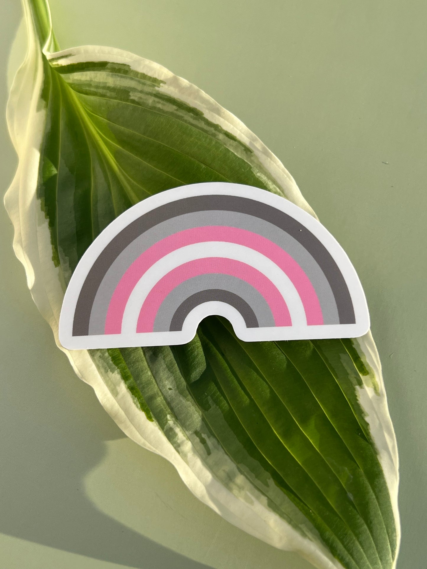 Demigirl Rainbow Sticker