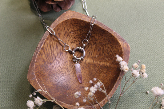 Vera Cruz Amethyst Dainty Necklace