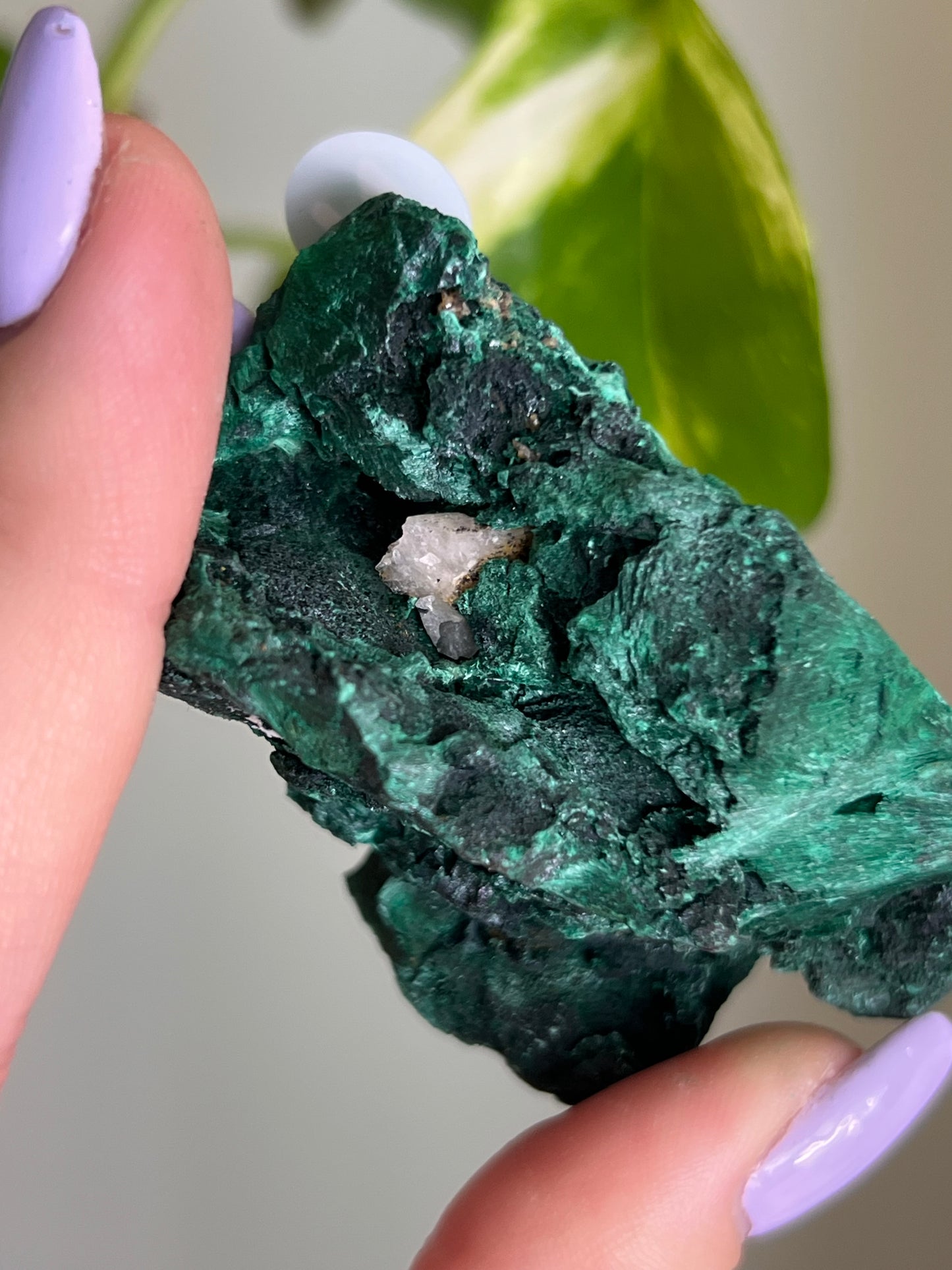 Fibrous Malachite - N