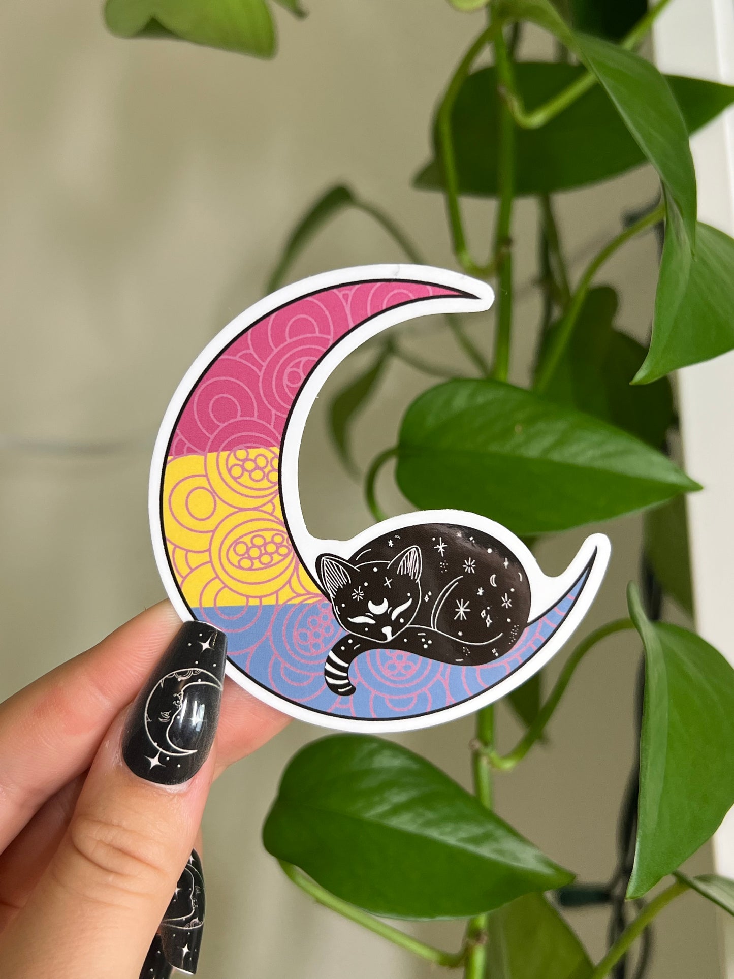 Lune bisexuelle Sticker