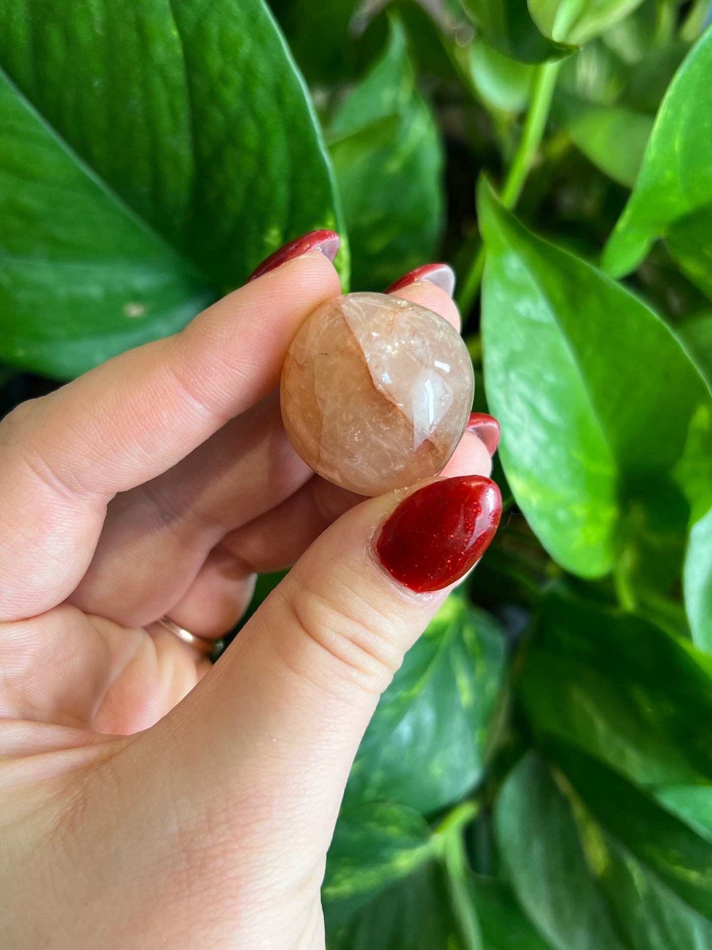 Fire Quartz Tumbled