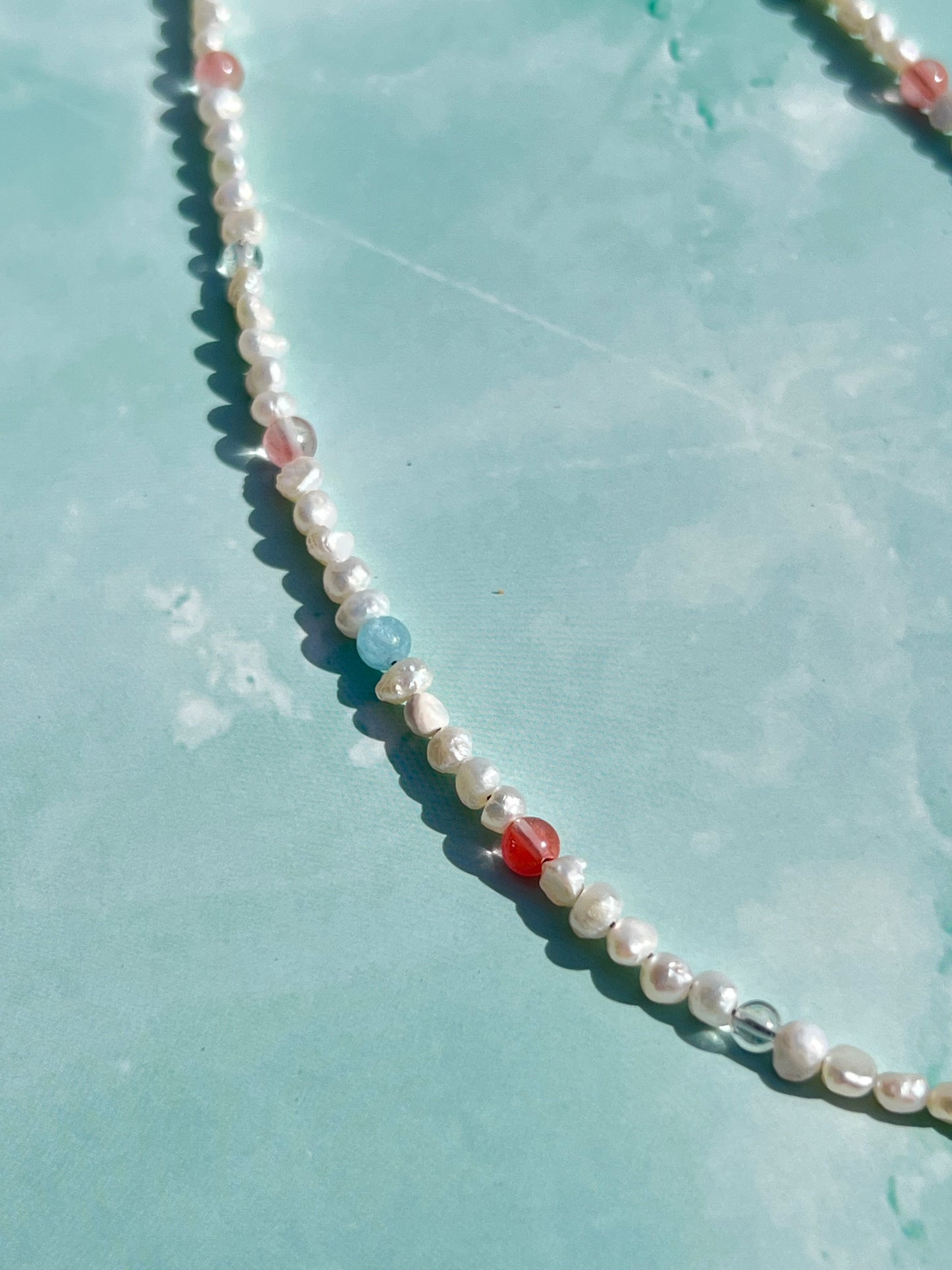 Trans Oceans Pride Necklace 🫧
