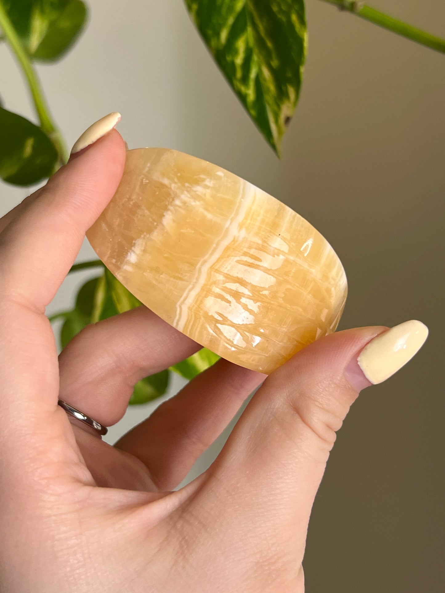 Orange Calcite Fruit Slice 🍊