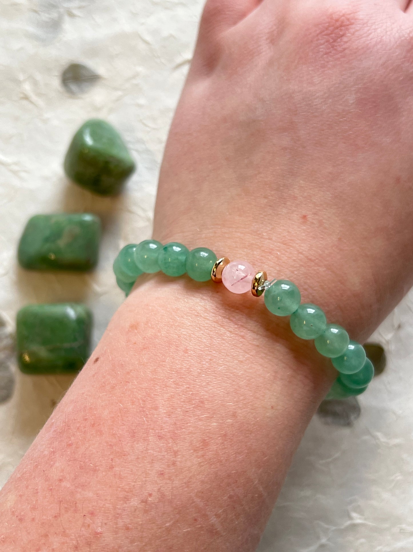 Green Aventurine Couples Bracelet 💕