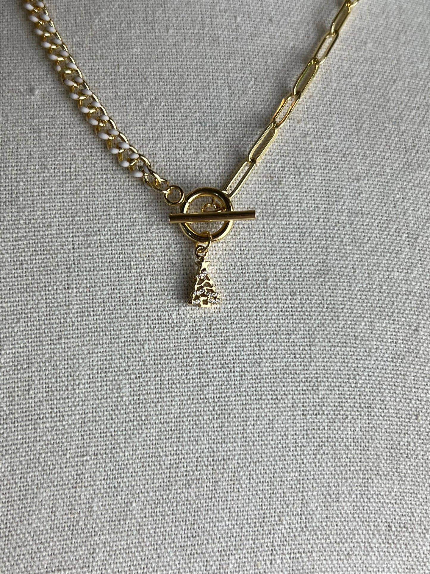 Dainty Tree Gold Necklace