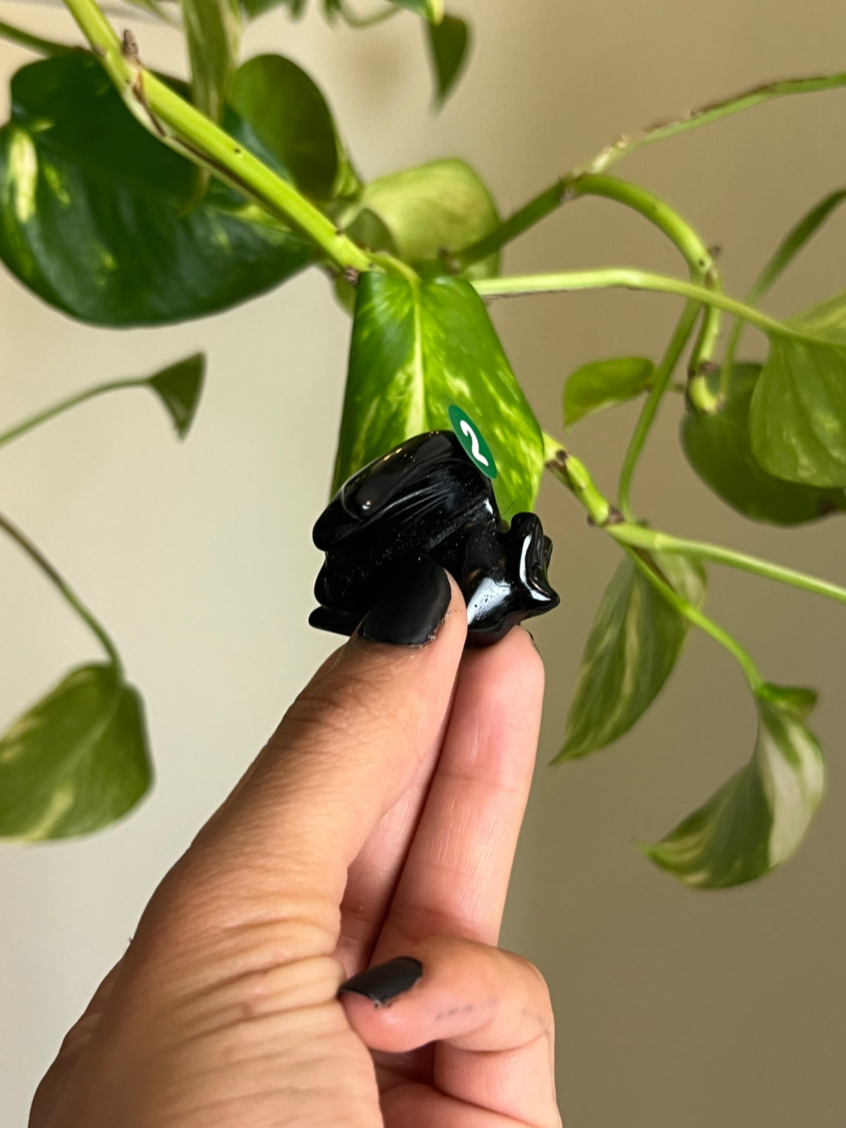 Black Obsidian 3D Bat - 2