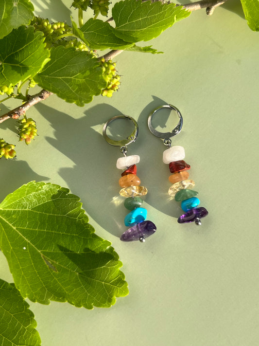 Rainbow/Queer Pride Huggie Flag Earrings
