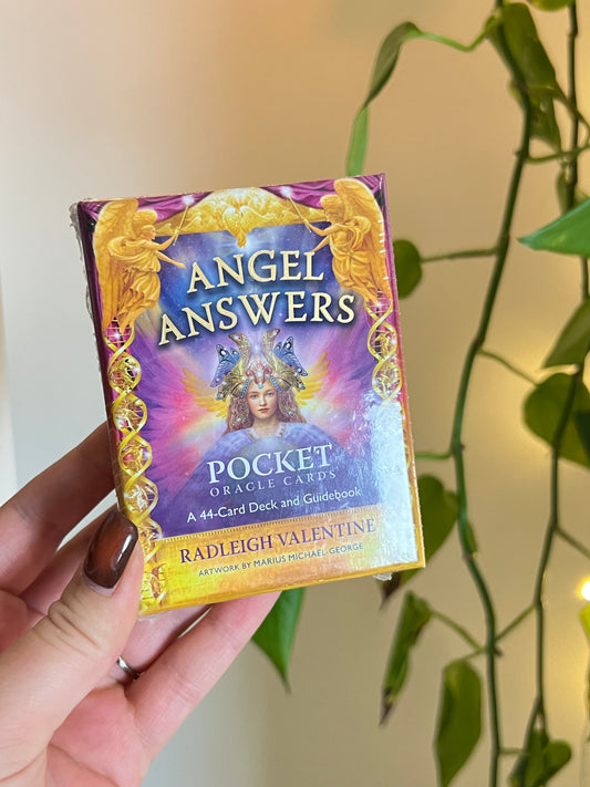 Angel Answers Pocket Oracle Deck