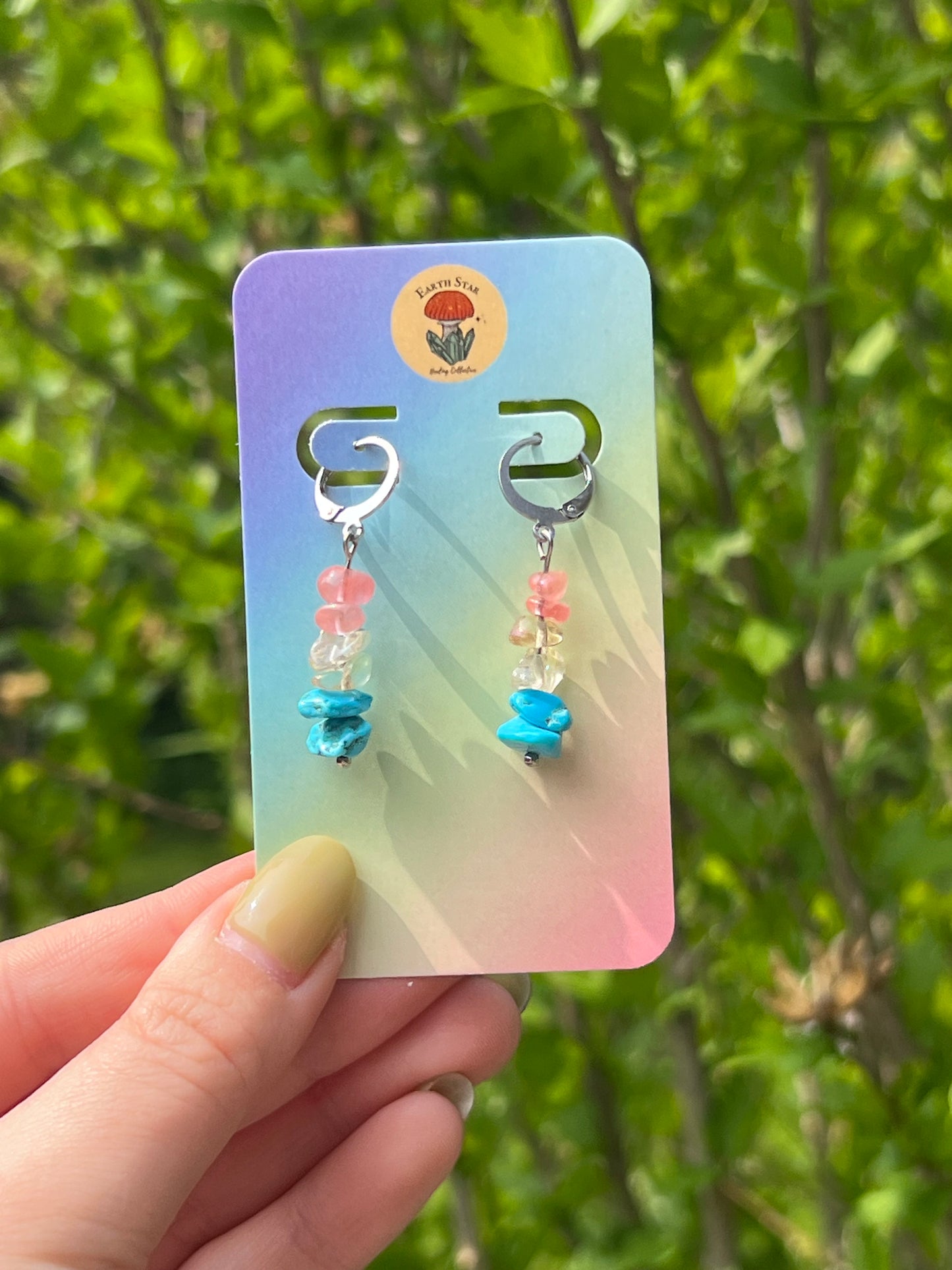 Pansexual Pride Flag Earrings