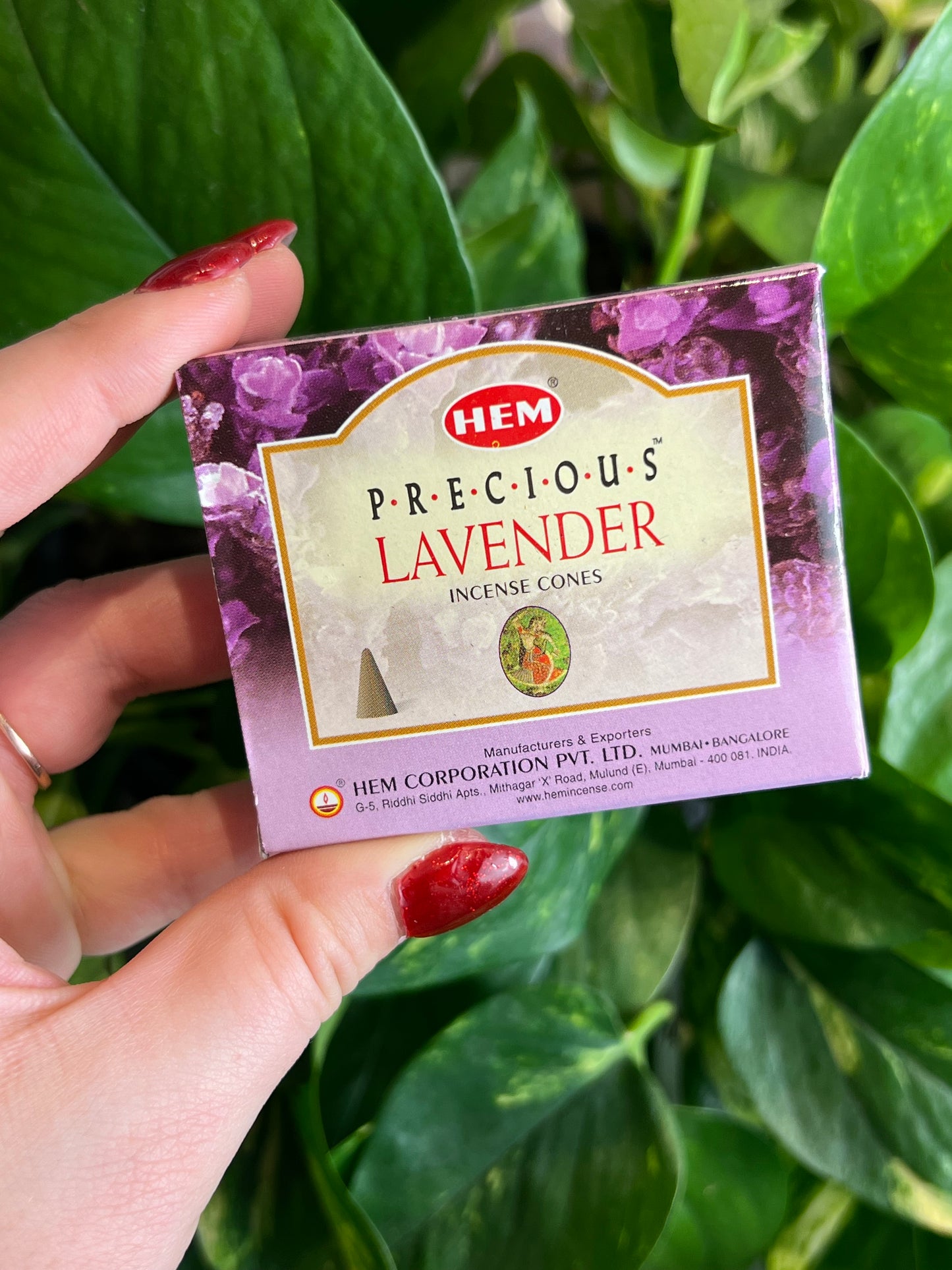 Lavender Incense Cones
