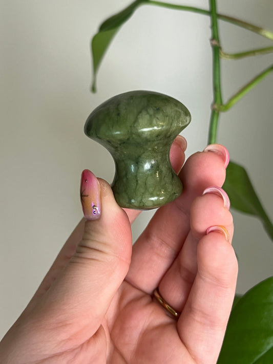 Jade Mushroom Face Massage Tool