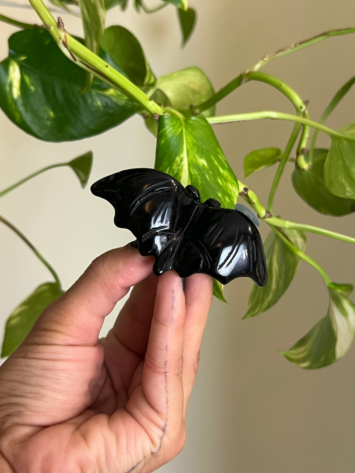 Black Obsidian 3D Bat - 2
