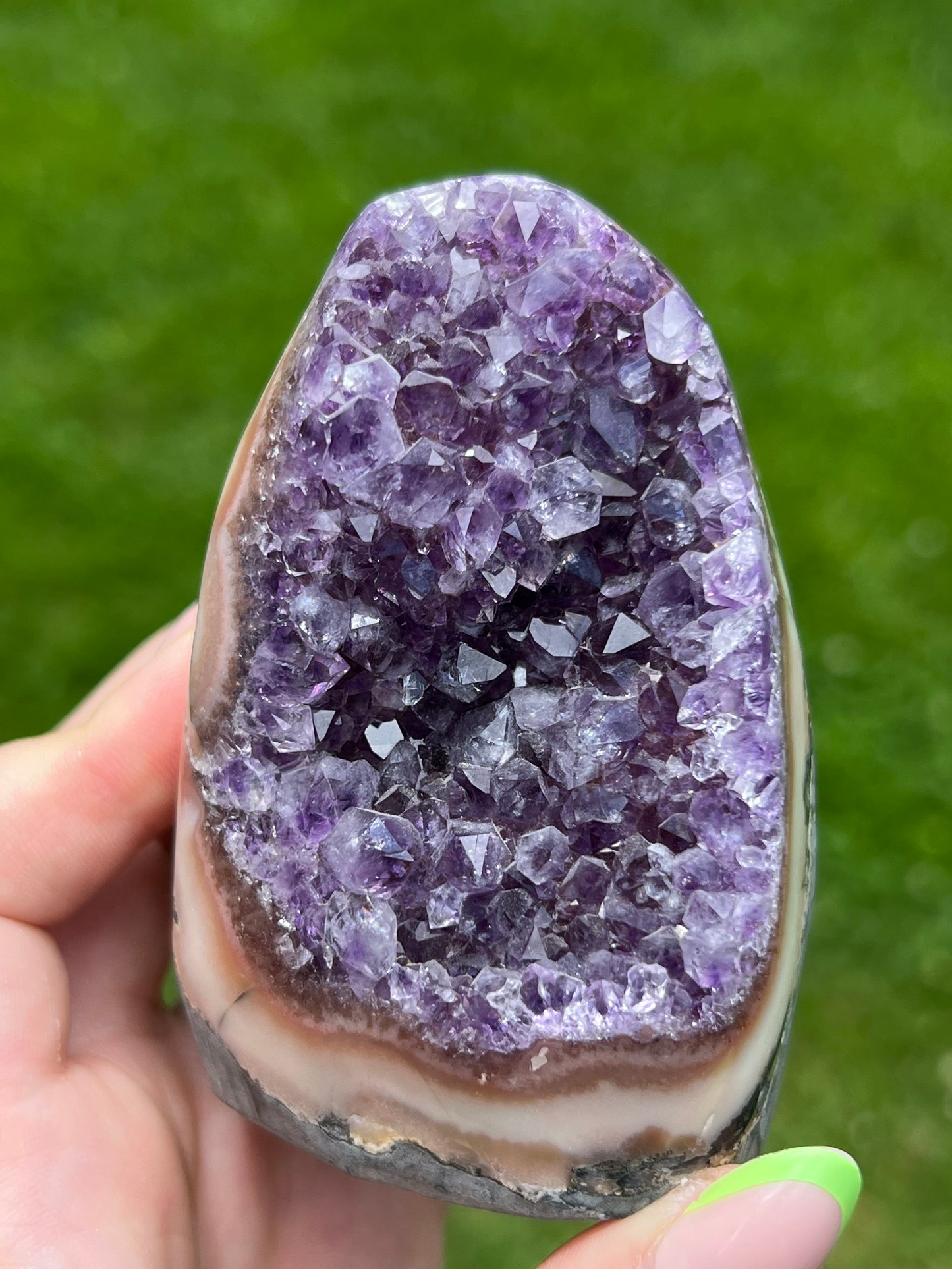 Amethyst Cluster Cutbase