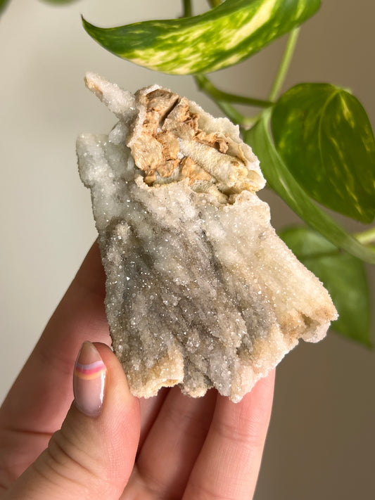 Druzy Calcite Pseudomorph - X