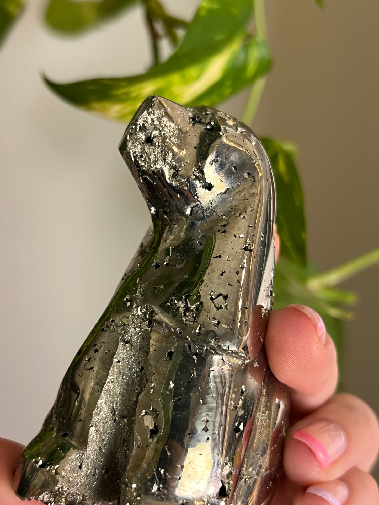 Druzy Pyrite Dog