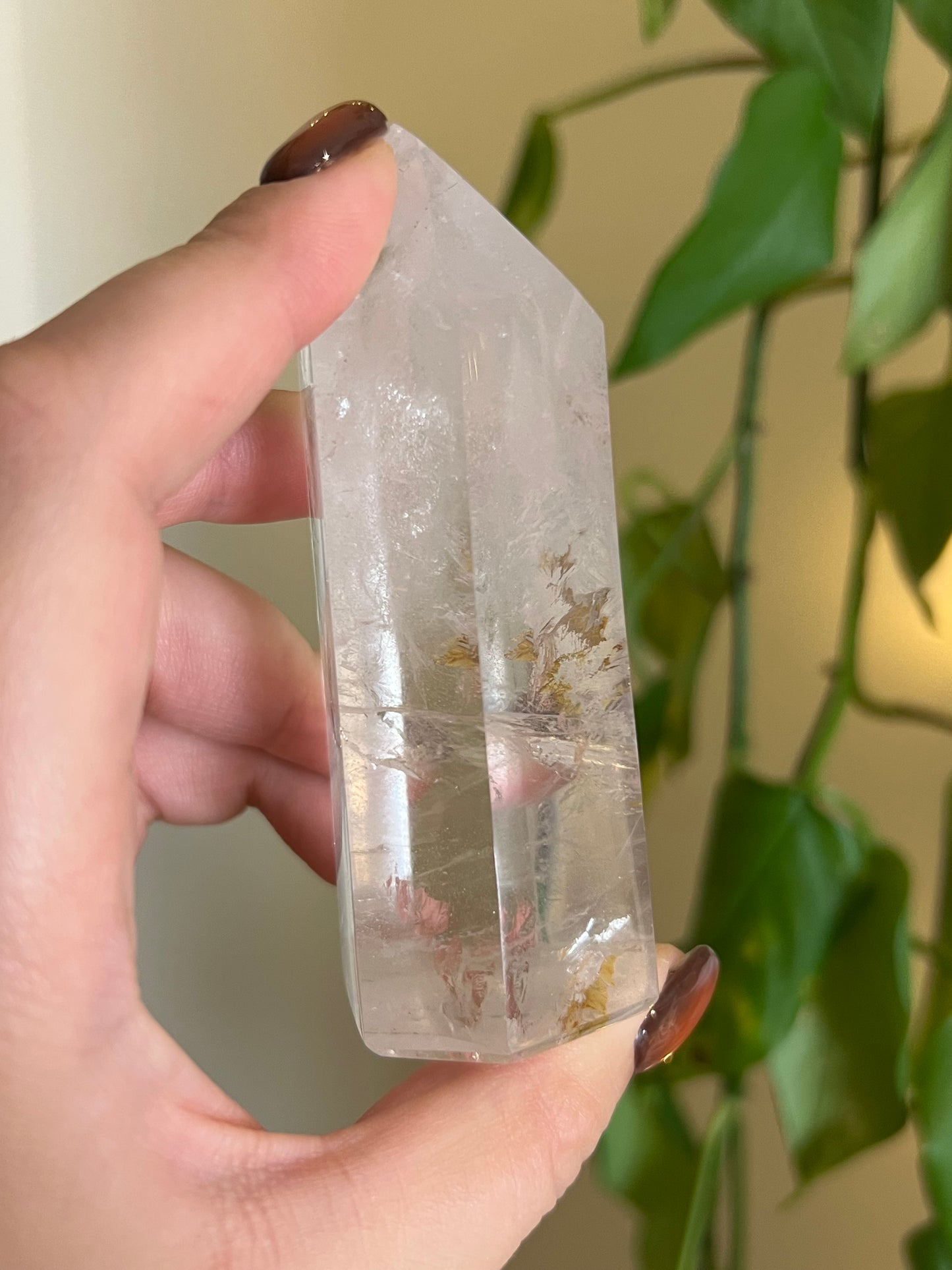 Clear Quartz Tower
