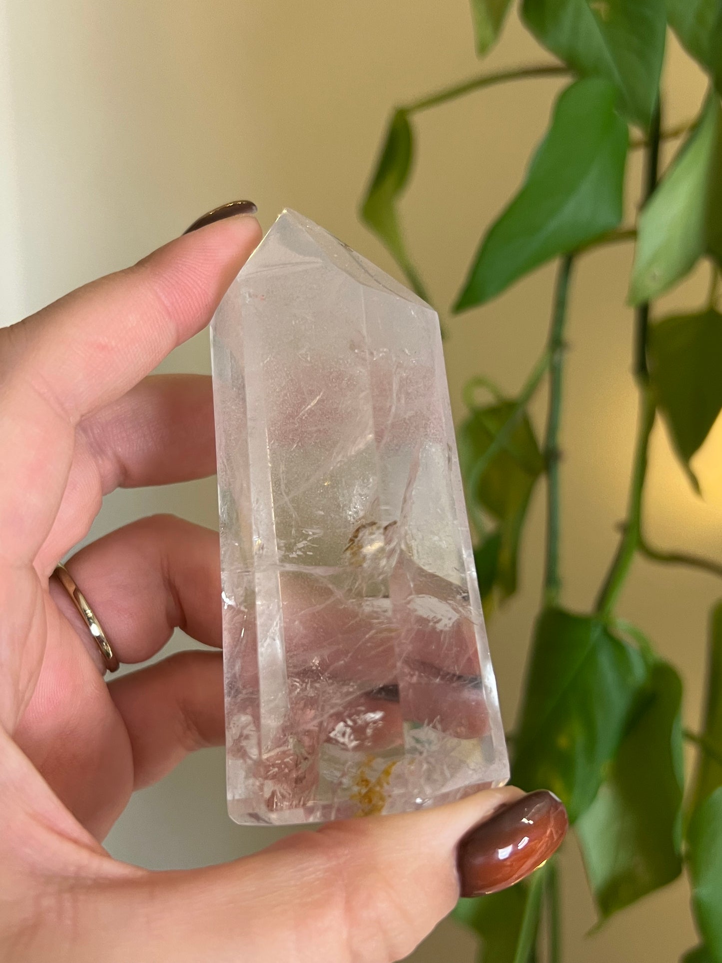 Clear Quartz Tower