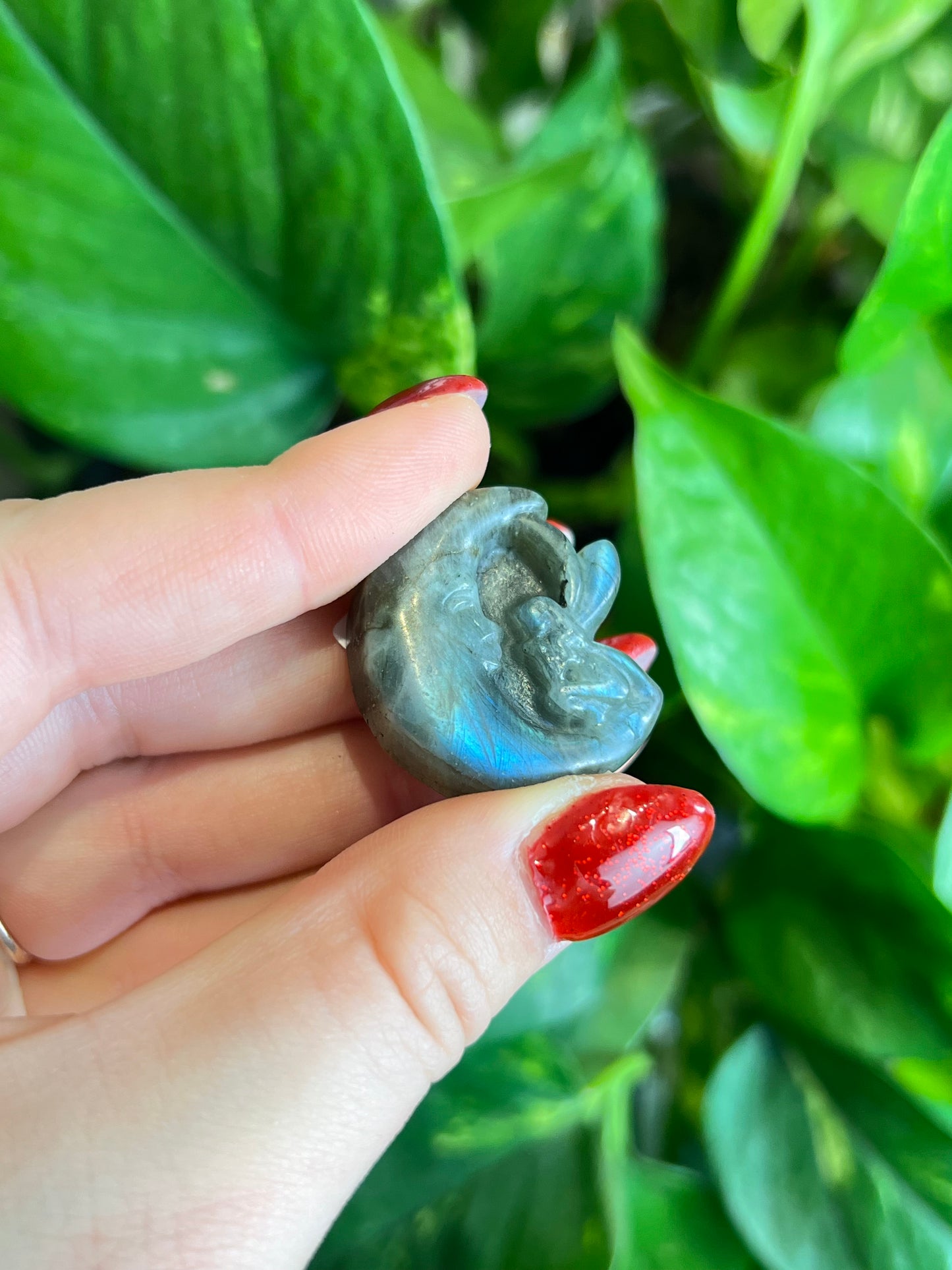Flashy Labradorite Moon Fairy