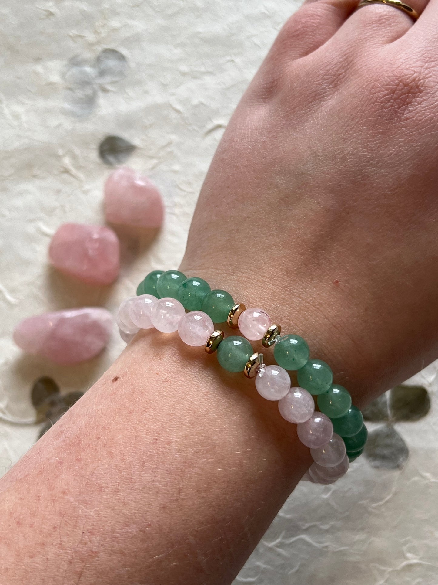 Green Aventurine Couples Bracelet 💕