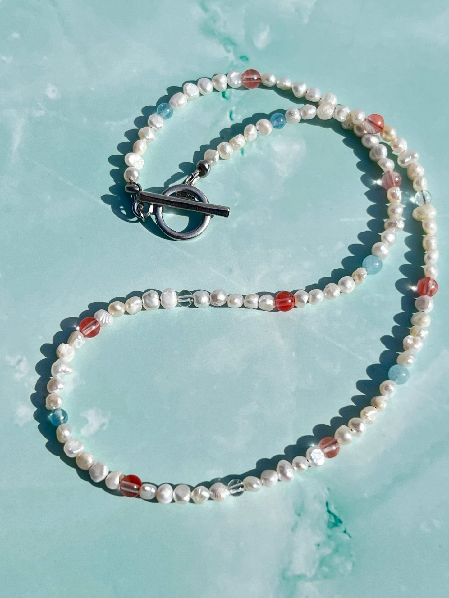 Trans Oceans Pride Necklace 🫧