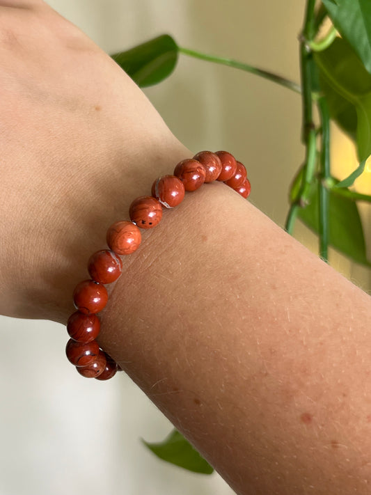 Red Jasper Bracelet 8mm