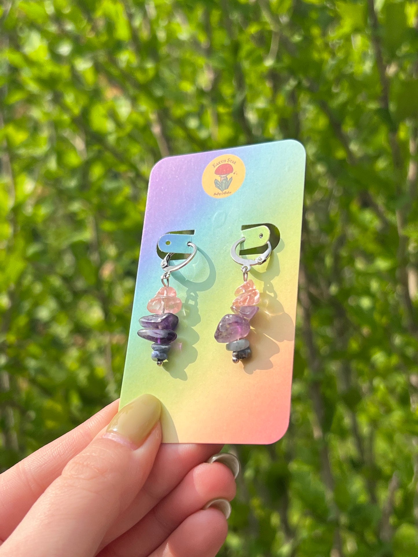 Bisexual Pride Flag Earrings