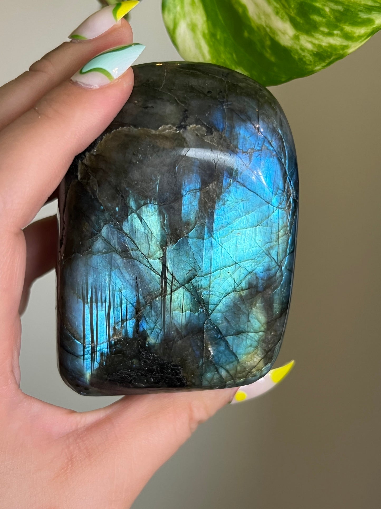 Flashy Labradorite Freeform - J