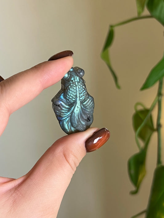 Flashy Labradorite Koi Fish