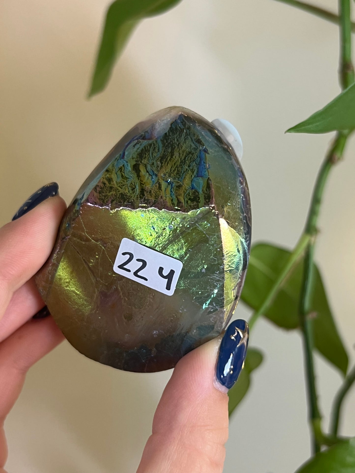 Aura Amethyst Cluster Polished Sides - Y