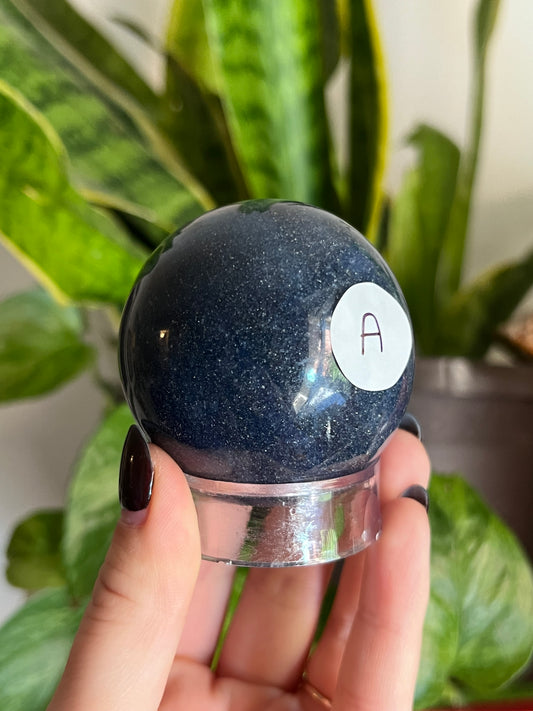 Blue Lazulite Sphere A