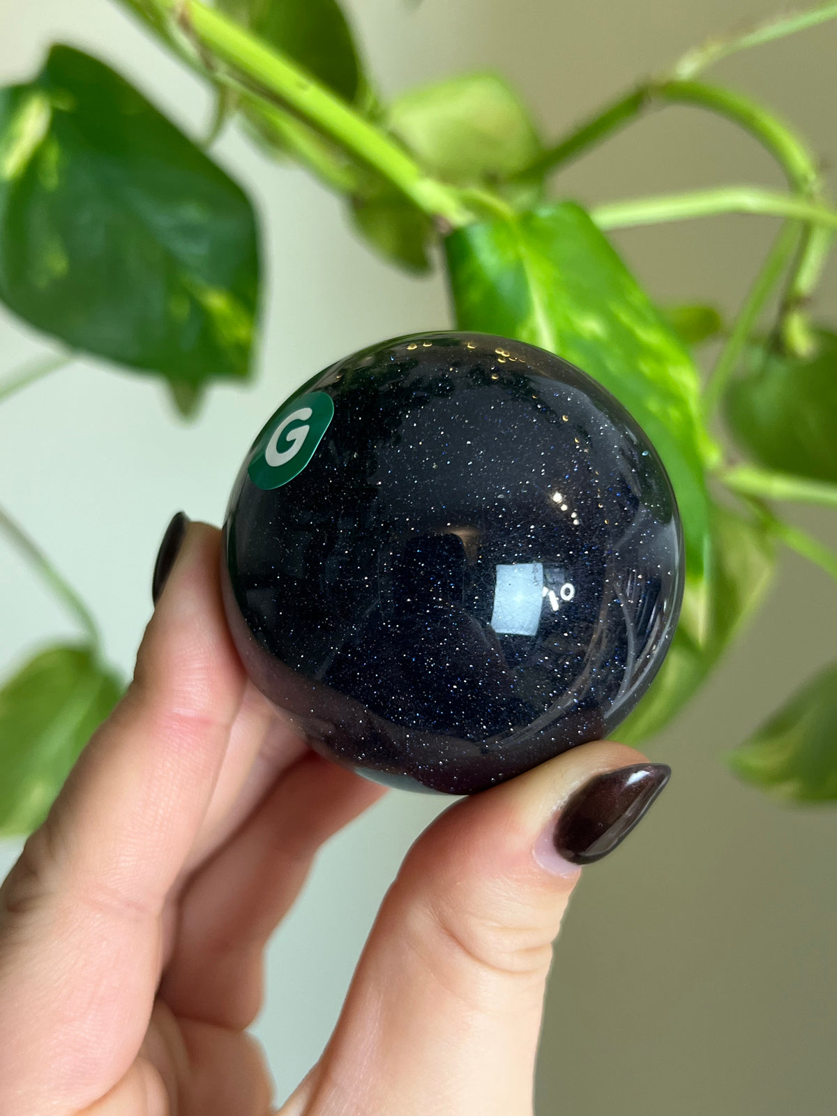 Blue Sandstone Sphere - G