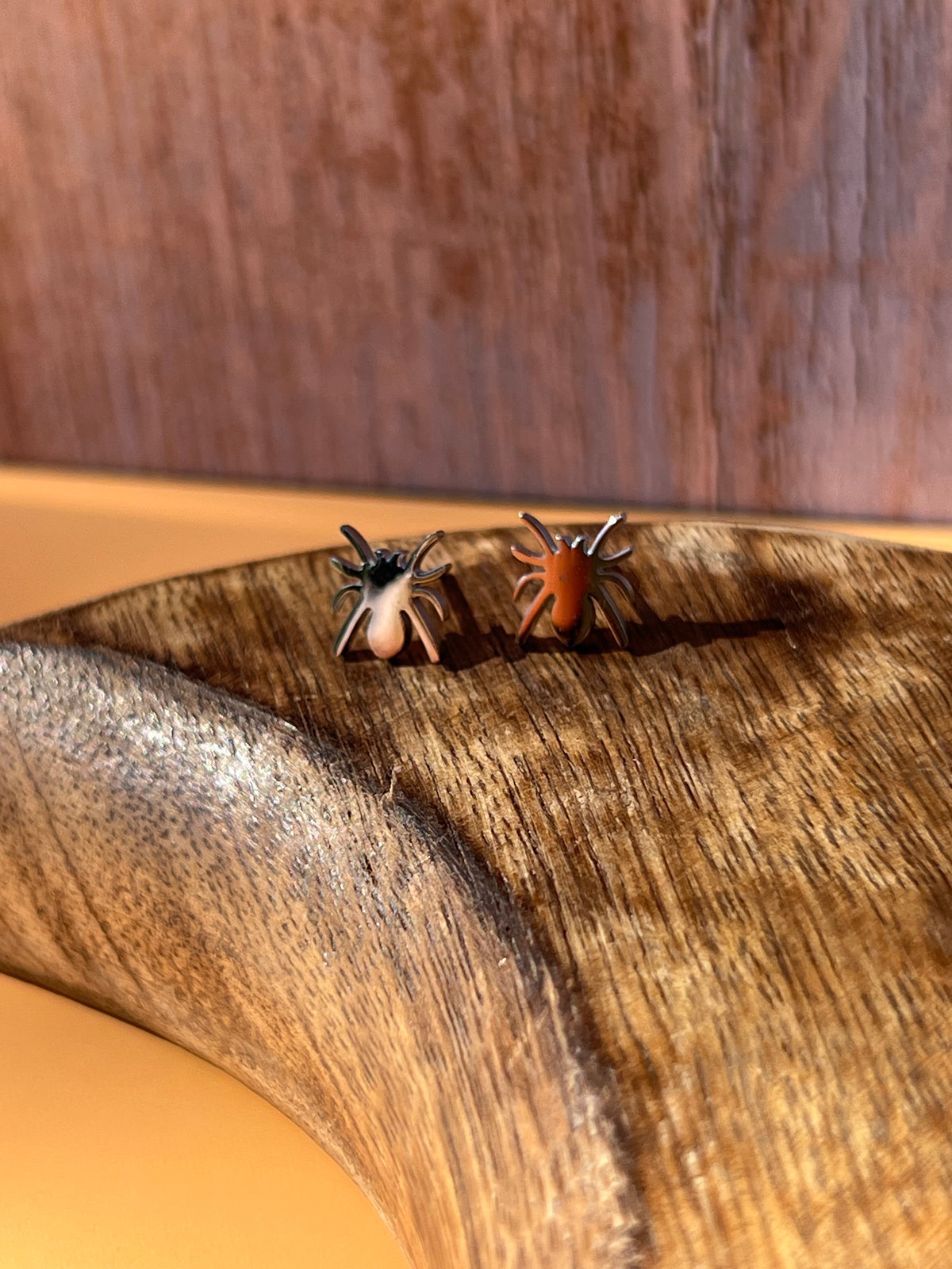 Spider Silver Stainless Studs 🕷️