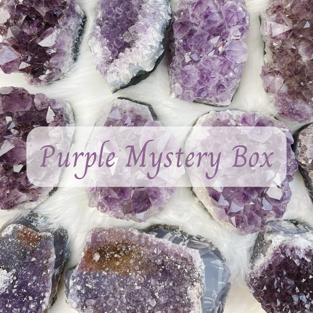 Purple Crystal Mystery Box