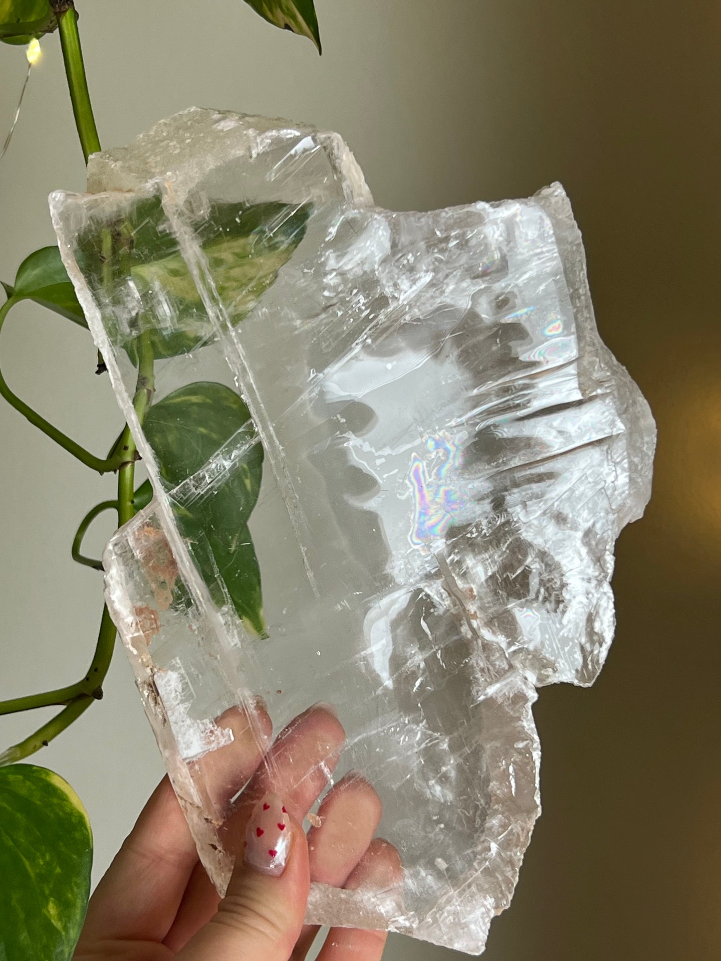 Selenite Slab
