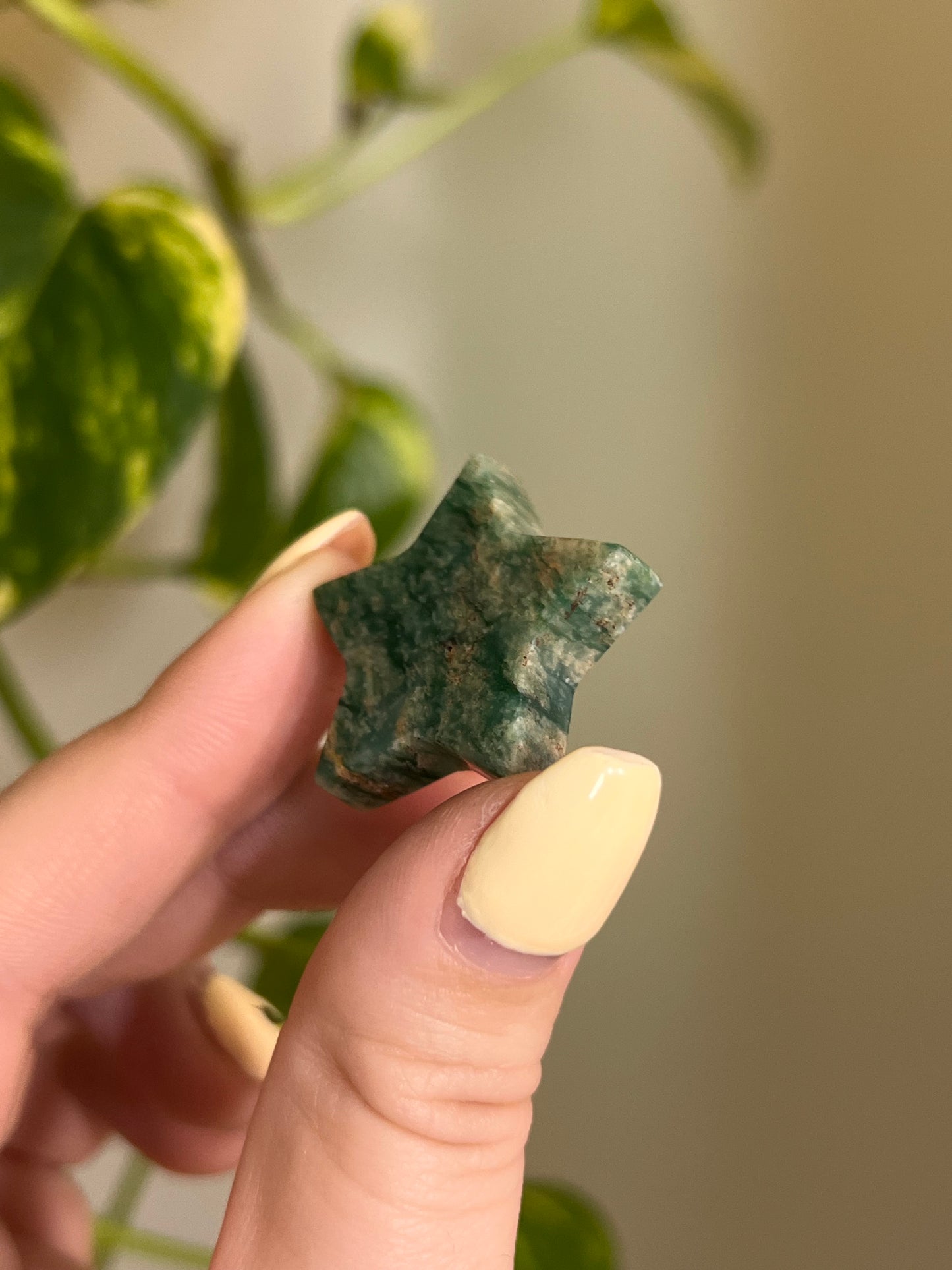 Green Aventurine Small Star