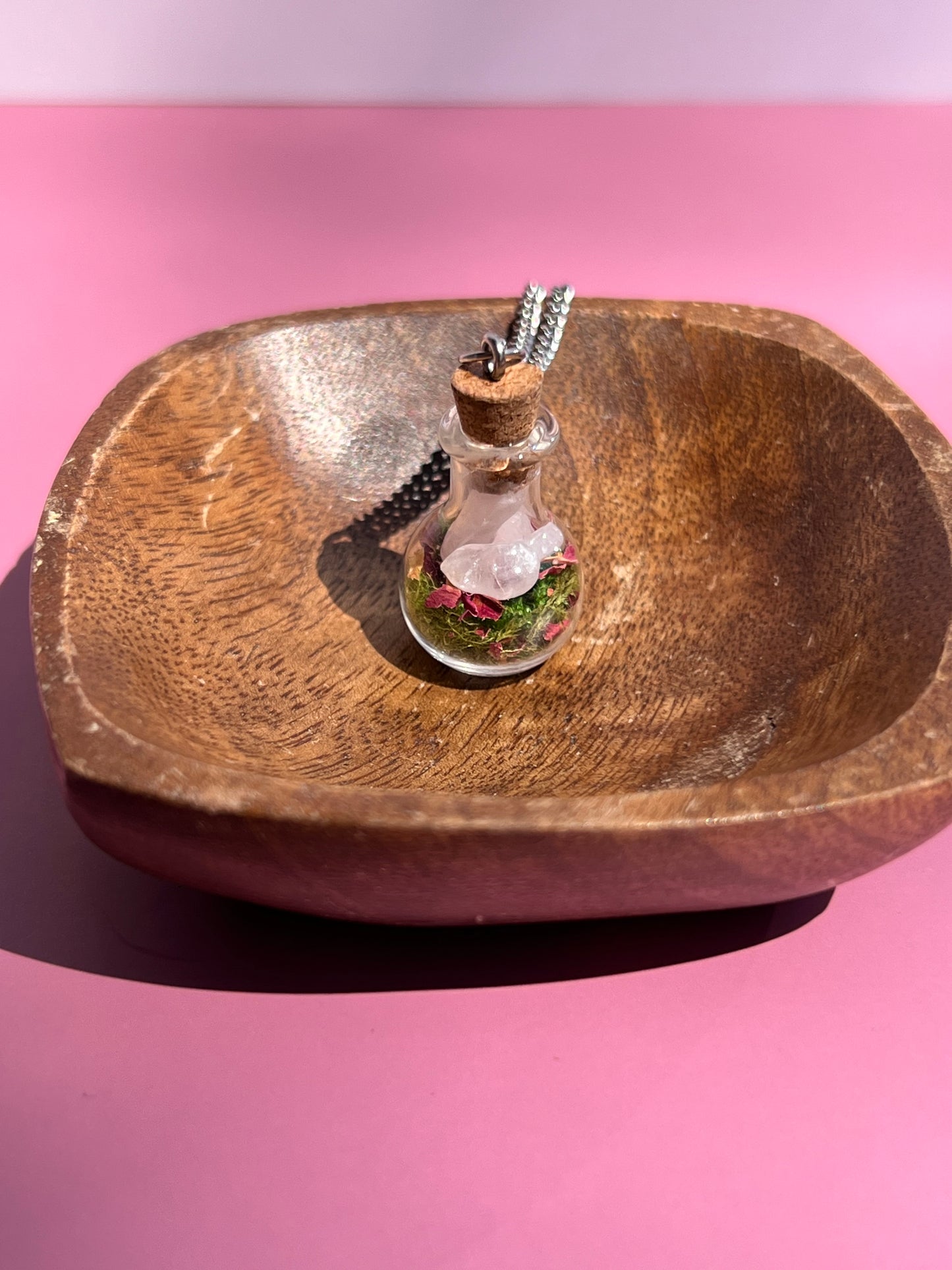 Self Love 💗 Spell Jar Necklace