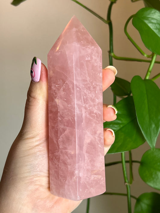 Rose Quartz Large Tower B