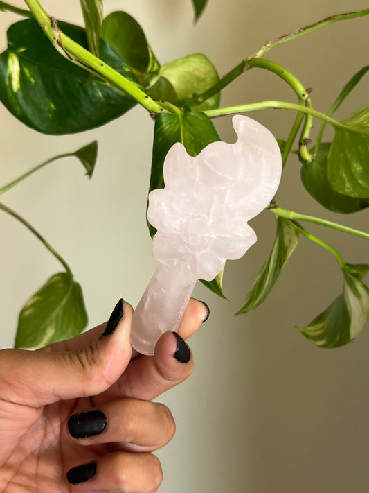 Rose Quartz Fairy Wand