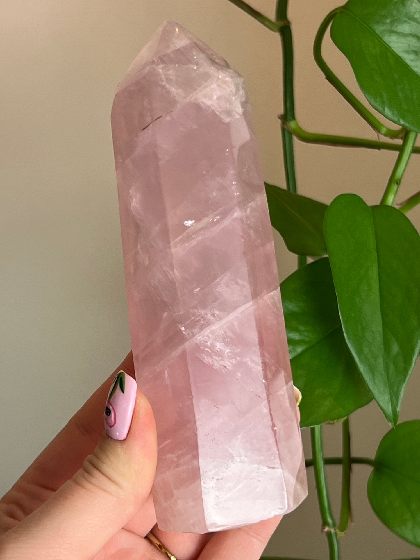 Rose Quartz Large Tower A