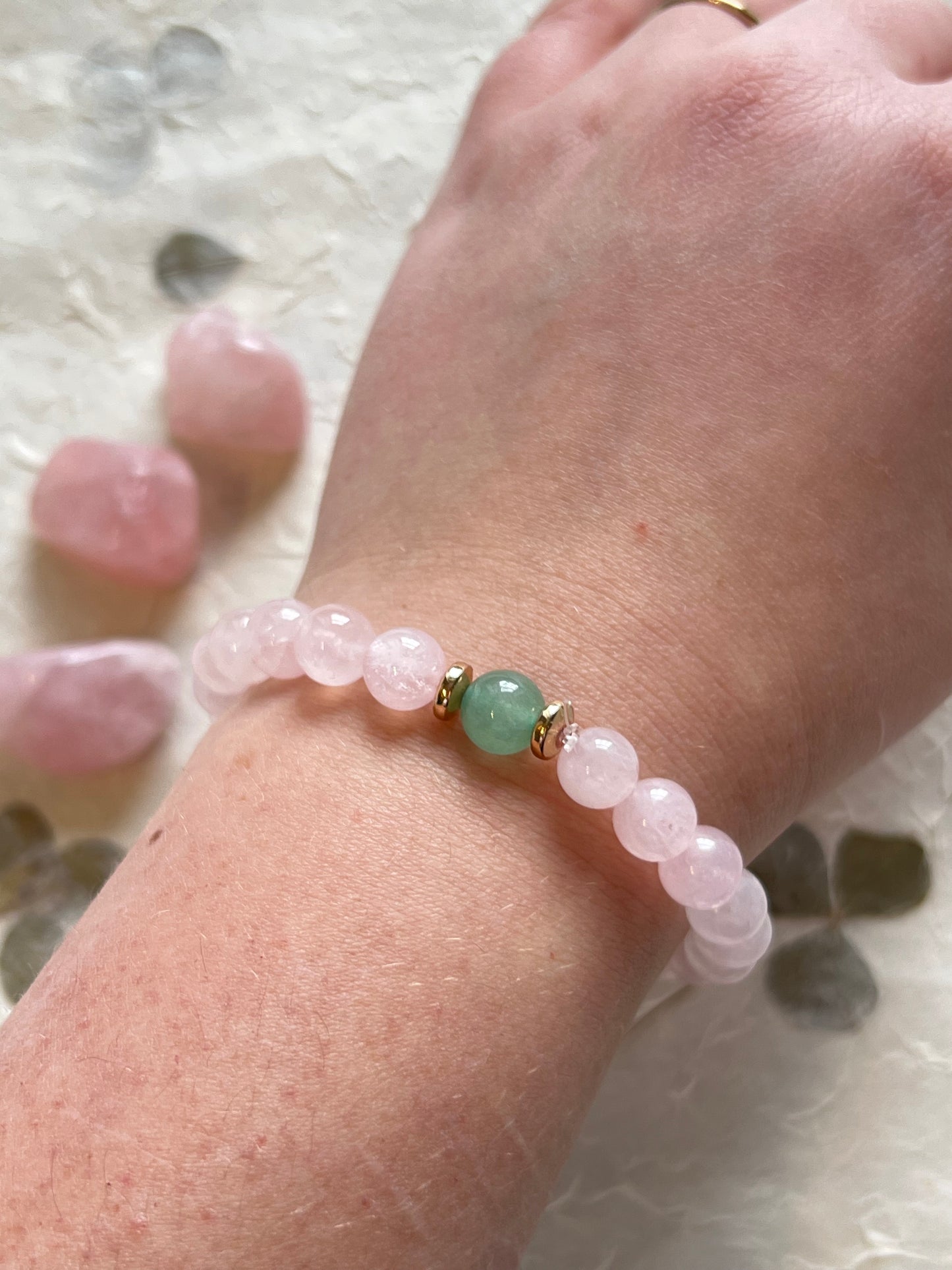 Rose Quartz Couples Bracelet 💕