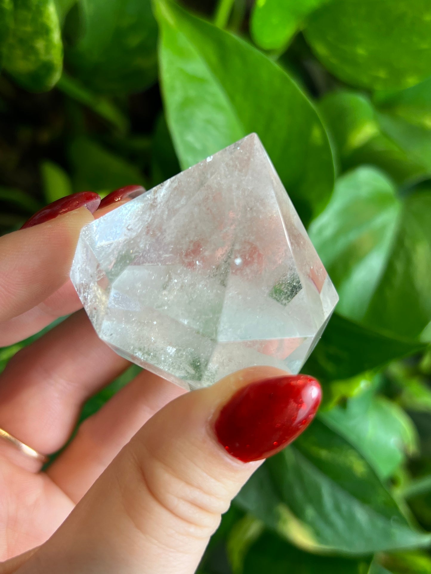 Clear Quartz Cupcake - Intutively Chosen