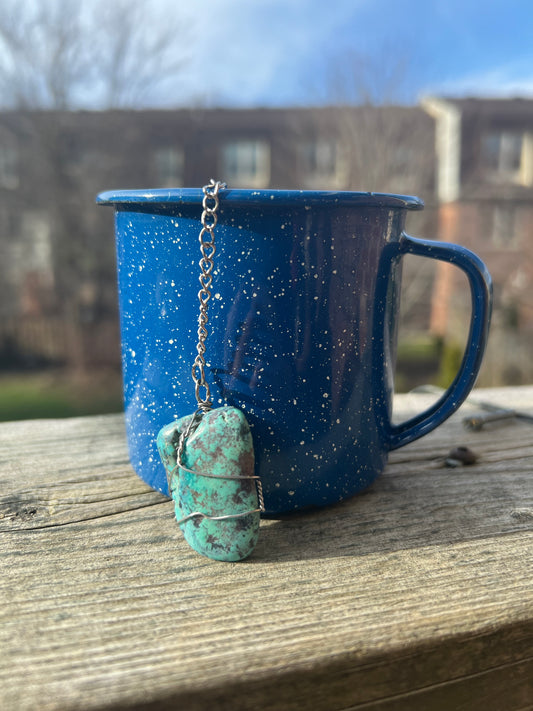 Genuine Turquoise Star Tea Infuser