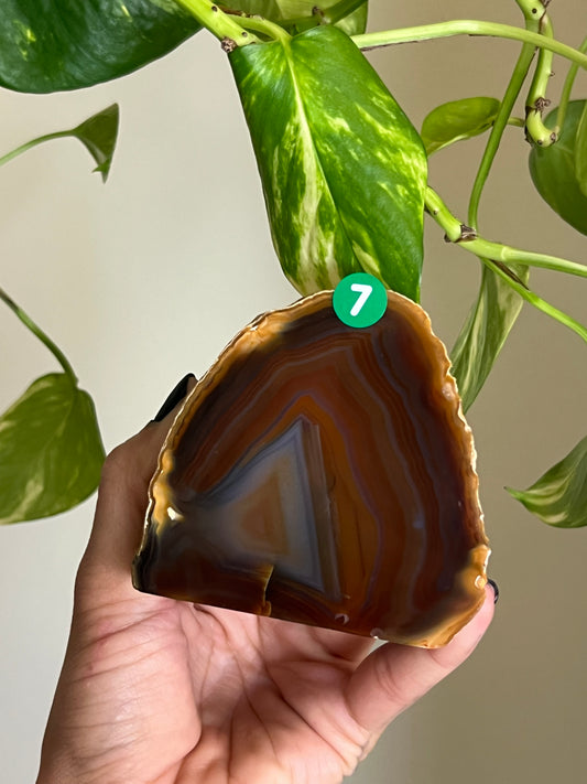 Red + Blue Agate Freeform - 7
