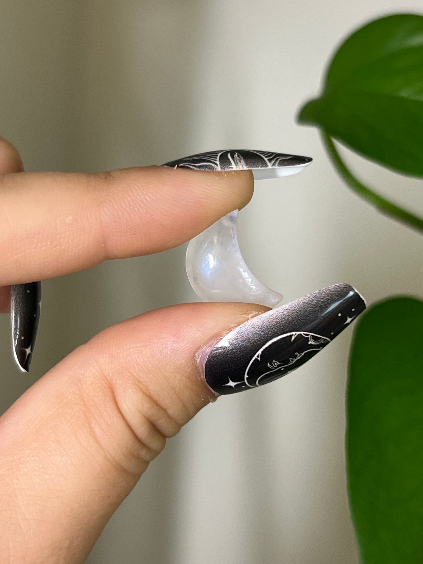 Flashy Moonstone Mini Moon